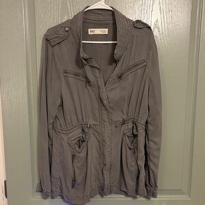 BKE Women's Charcoal Utility Jacket